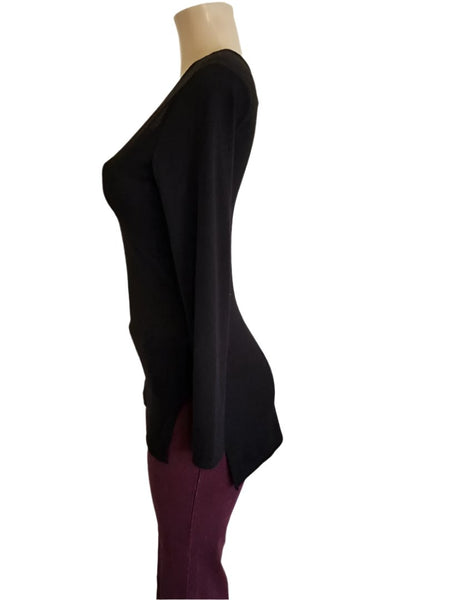 Leggings A Vita Alta Ambiance Apparel In Cotone Jersey, Lunghezza Intera, Per Yoga E Tempo Libero - Foto 4