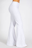 Chatoyant Front and Back Detail Seam White