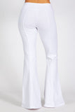 Chatoyant Front and Back Detail Seam White