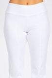 Chatoyant Front and Back Detail Seam White