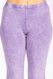 Chatoyant Mineral Washed Crop Flare Lilac