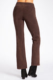 Chatoyant Mineral Wash Straight Fit Pants Brown