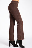 Chatoyant Mineral Wash Straight Fit Pants Brown