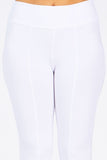 Chatoyant Mineral Wash Straight Fit Pants White