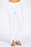 Chatoyant Mineral Wash Straight Fit Pants White
