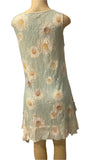 Origami Mint Daisy Lined All Lace Dress