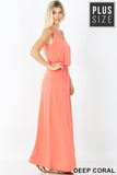 Plus Size  Strap Dress