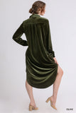 Umgee Velvet Dress or Duster