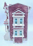 π Vintage Yuletide Snow Hamlet Collection #721π