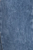 Chatoyant Mineral Wash Cropped Flare Bells Lt. Denim