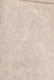 Chatoyant Mineral Wash Fold Over Waist Capris Stone