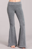 Chatoyant Mineral Wash French Terry Pants Light Gray