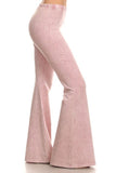 Chatoyant Mineral Wash Bell Bottoms Lt. Pink