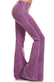 Chatoyant Mineral Wash Bell Bottoms Orchid