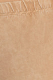 Chatoyant Mineral Wash Bell Bottoms Beige