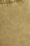 Chatoyant Mineral Wash Bell Bottoms Pale Olive