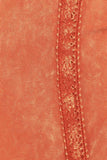 Chatoyant Mineral Wash Side Lace Leggings Rust