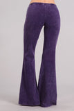 Chatoyant Mineral Wash Bell Bottoms Grape