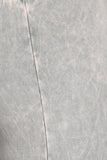 Chatoyant Mineral Wash Cropped Flare Bells Silver