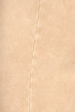 Chatoyant Mineral Wash Cropped Flare Bells Beige