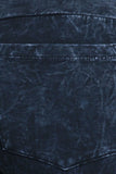 Chatoyant French Terry Mineral Wash Boot Cut Pants Electric Blue