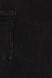 Chatoyant Mineral Wash Skirt Black