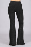 Chatoyant Front and Back Detail Seam Black