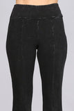Chatoyant Front and Back Detail Seam Black