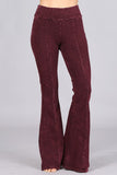 Chatoyant Front and Back Detail Seam Burgundy