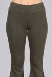 Chatoyant Mineral Wash French Terry Pants Dark Moss