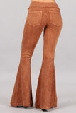 Chatoyant Mineral Wash French Terry Pants Sugar Almond