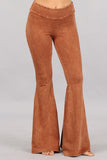 Chatoyant Mineral Wash French Terry Pants Sugar Almond