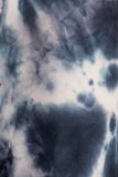 Chatoyant Plus Size Navy Tie Dye Palazzo Pants