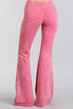 Chatoyant Mineral Wash Bell Bottoms Pink