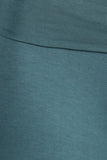 Chatoyant Plus Size Palazzo Pants Deep Teal