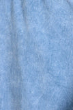 Chatoyant Mineral Wash Fold Over Waist Capris. Denim