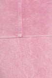 Chatoyant Mineral Wash Fold Over Waist CaprisRose Pink