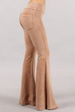Chatoyant Mineral Wash French Terry Pants Camel