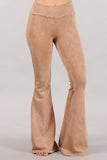Chatoyant Mineral Wash French Terry Pants Camel