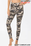 Microfiber Dusty Camouflage Leggings