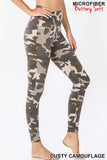Microfiber Dusty Camouflage Leggings