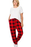 Plus Size Buffalo Print Lounge Wear