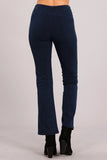 Chatoyant Mineral Wash Straight Fit Pants Electric Blue