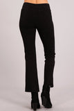 Chatoyant Mineral Wash Straight Fit Pants Black
