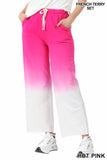 Plus Size Tie Dye French Terry Lounge Set