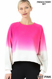 Plus Size Tie Dye French Terry Lounge Set
