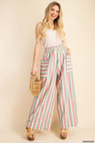 Kori Wide Leg Linen Pants