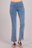 Chatoyant Mineral Wash Straight Fit Pants Light Denim