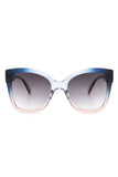 Designer Inspired Square Oversize Cat Eye Fashion Sunglasses