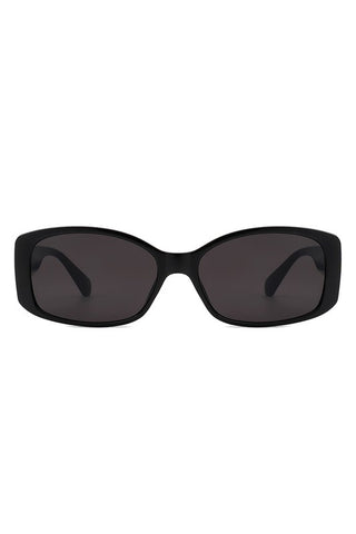 Designer inspired Rectangular Narrow Fashion Square Sunglasses